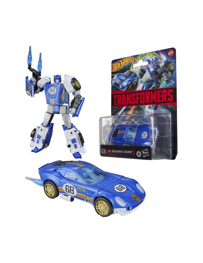 Figura hasbro transformers x hot wheels el segundo coupe