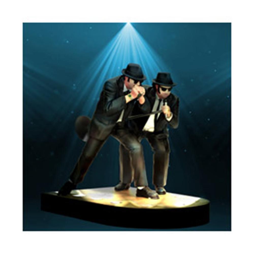 Figura sd toys cine the blue brothers jake y elwood cantando 18cm